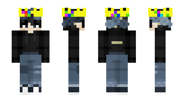 Minecraft скин по нику NHUD