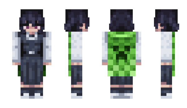 Minecraft скин по нику NotAzumi