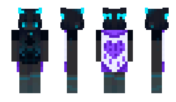 Minecraft skin SculkGirl