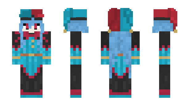 Minecraft скин по нику Zweitel