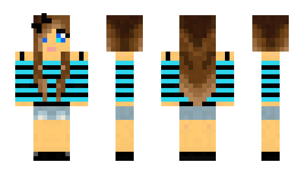 Minecraft skin Filora