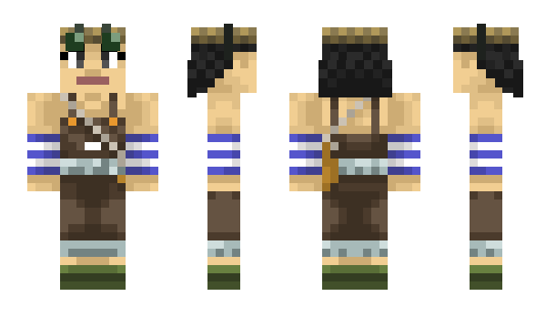 Minecraft skin MineRuxii