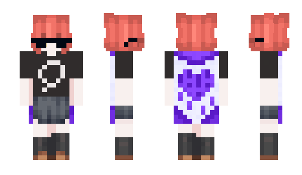 Minecraft skin sillwgirl