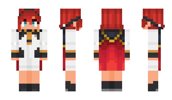 Minecraft скин по нику MechaMagpieCat