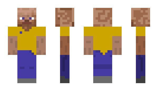 Minecraft skin Puak