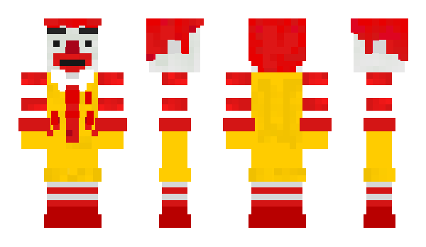 Minecraft скин по нику McDondals