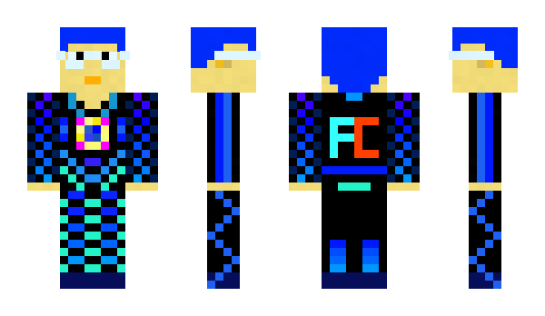 Minecraft skin FrostySVK