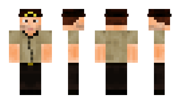 Minecraft skin javoxis