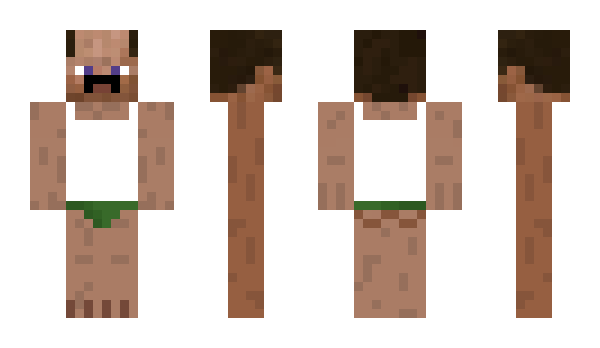 Minecraft skin PeanutEarthnut