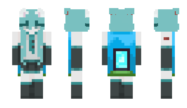 Minecraft скин по нику catcatty