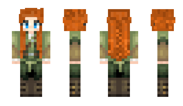 Minecraft skin alexisspacegirl