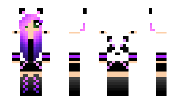 Minecraft skin MyuMyu