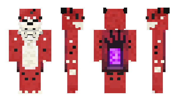 Minecraft skin popfur