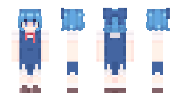 Minecraft скин по нику qilunuo_baka9