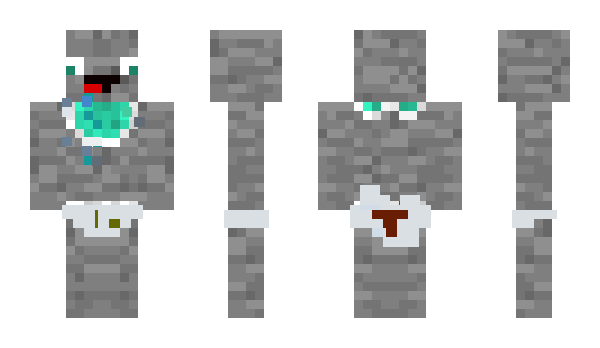 Minecraft скин по нику RABUBU