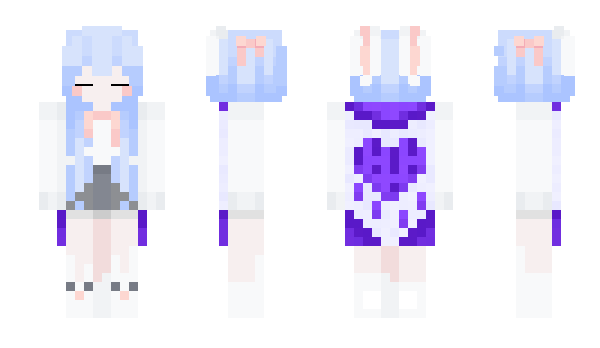 Minecraft skin Sh1nneee___