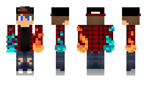 Minecraft skin LuXaA_