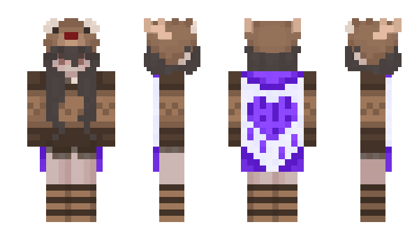 Minecraft skin Crashifoxi