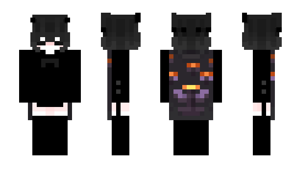 Minecraft skin Meluzinhaa