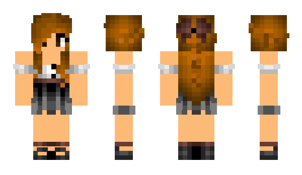 Minecraft skin MsHoppy