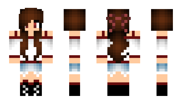 Minecraft skin Fenja