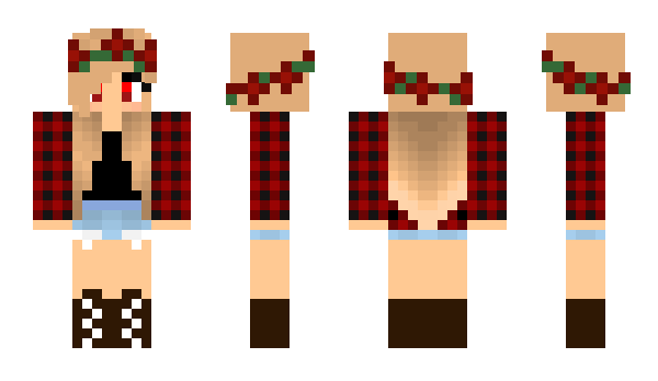 Minecraft skin milochrismas