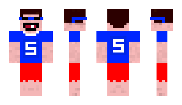 Minecraft skin SuperLaxGod