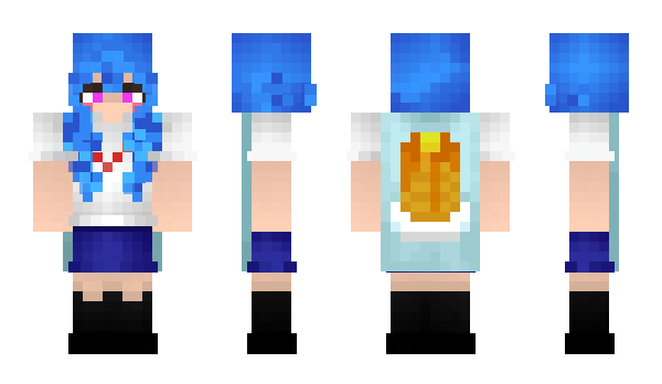 Minecraft skin LeviiCrow