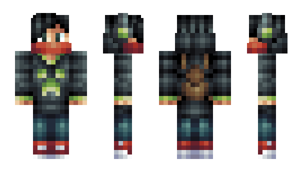 Minecraft skin GlindeFighter