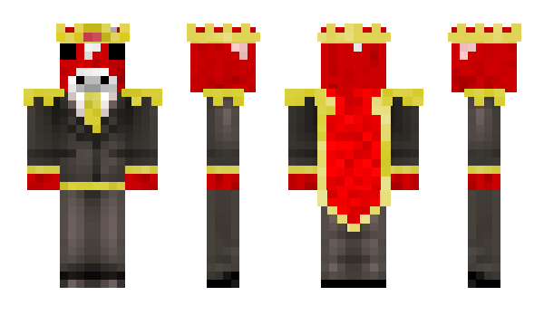 Minecraft skin KingMoosh