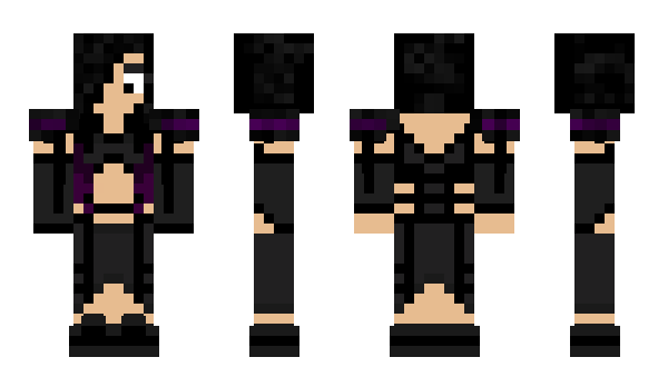 Minecraft skin Morganaa