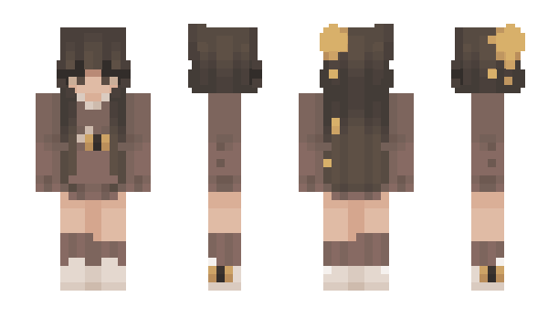 Minecraft skin oFoxxy
