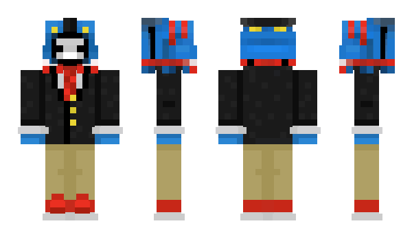 Minecraft skin iDerm