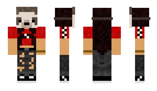 Minecraft skin BattleGirl