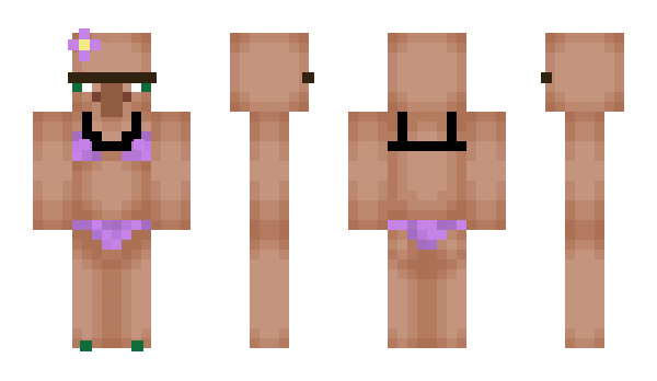 Minecraft skin Lilacc