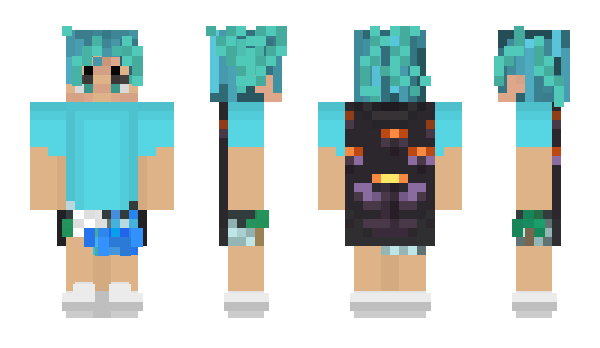 Minecraft скин по нику ItsNotSnowy