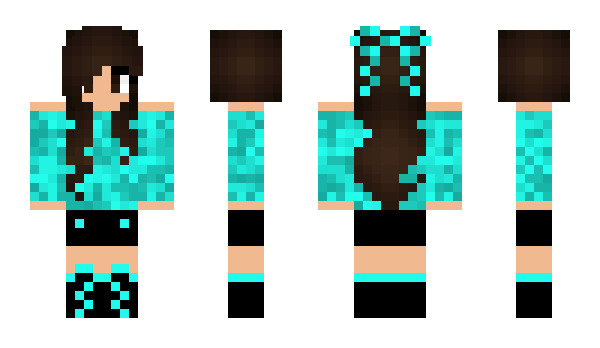 Minecraft skin sharkgirl10