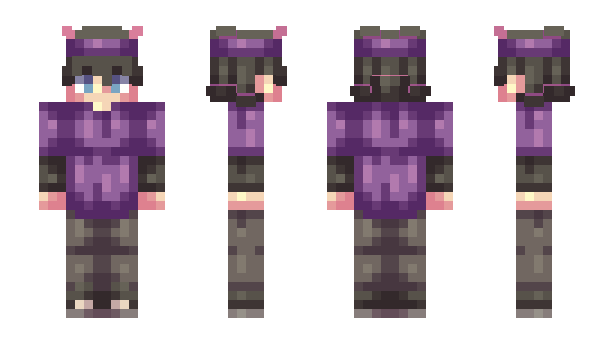 Minecraft скин по нику devinqw