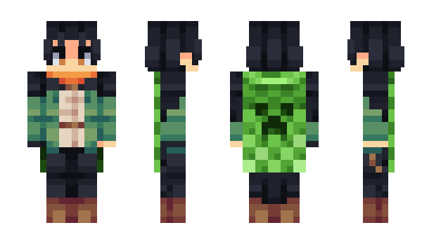Minecraft skin luiocasXP