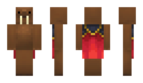 Minecraft skin ZomgWalrus