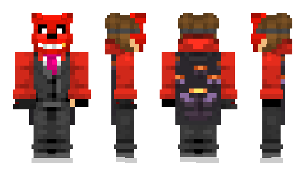 Minecraft skin Foxycriper