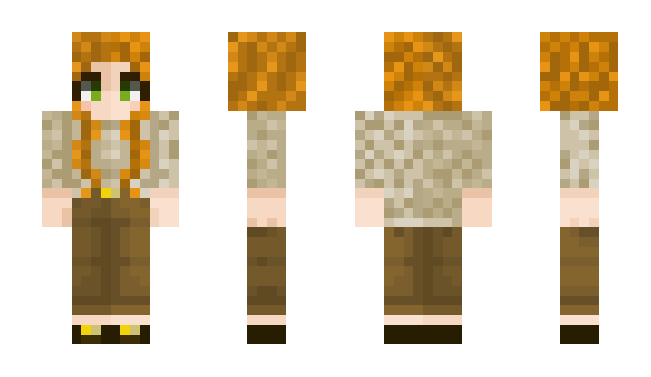 Minecraft skin UglyVillager