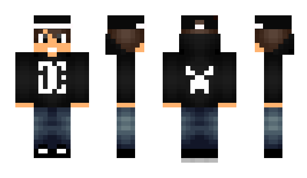 Minecraft skin Abacaxi