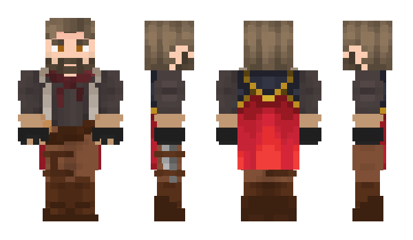 Minecraft skin InviLucky