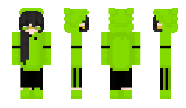 Minecraft skin LimeAde_