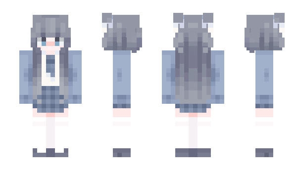 Minecraft skin Lunavender