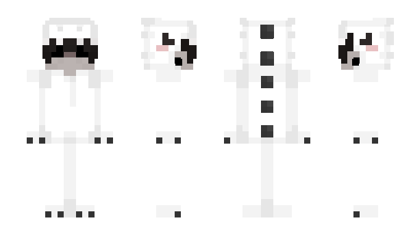 Minecraft skin F1uffyx