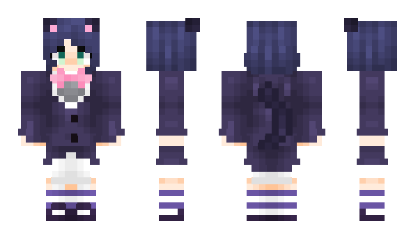 Minecraft skin Akito_The_Fox