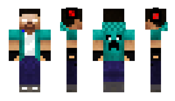 Minecraft skin FeaRG