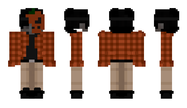 Minecraft скин по нику fllf